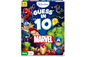 Skillmatics Guess in 10 Marvel, Card Games, Christmas Stocking Stuffers for Boys, Girls, Kids, Teens, Adults Who Love Avengers, Spiderman, Iron Man, Travel Toys, Gifts for Ages 8, 9, 10 and Up