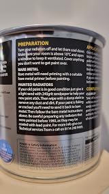 Ronseal Stays White Satin Radiator Paint 250ml - Heat Resistant, One Coat view 3