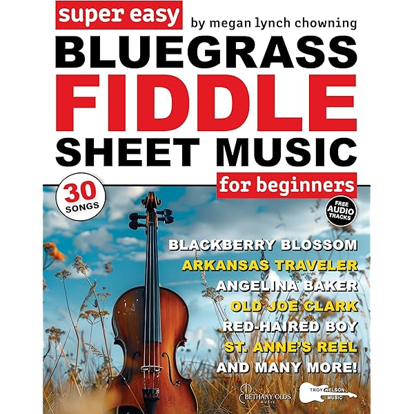 Super Easy Bluegrass Guitar Sheet Music For Beginners