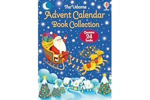 Usborne Advent Calendar Book Collection: Festive Countdown with 24 Magical Tales of Princes, Princesses, Dragons, and Dinosau