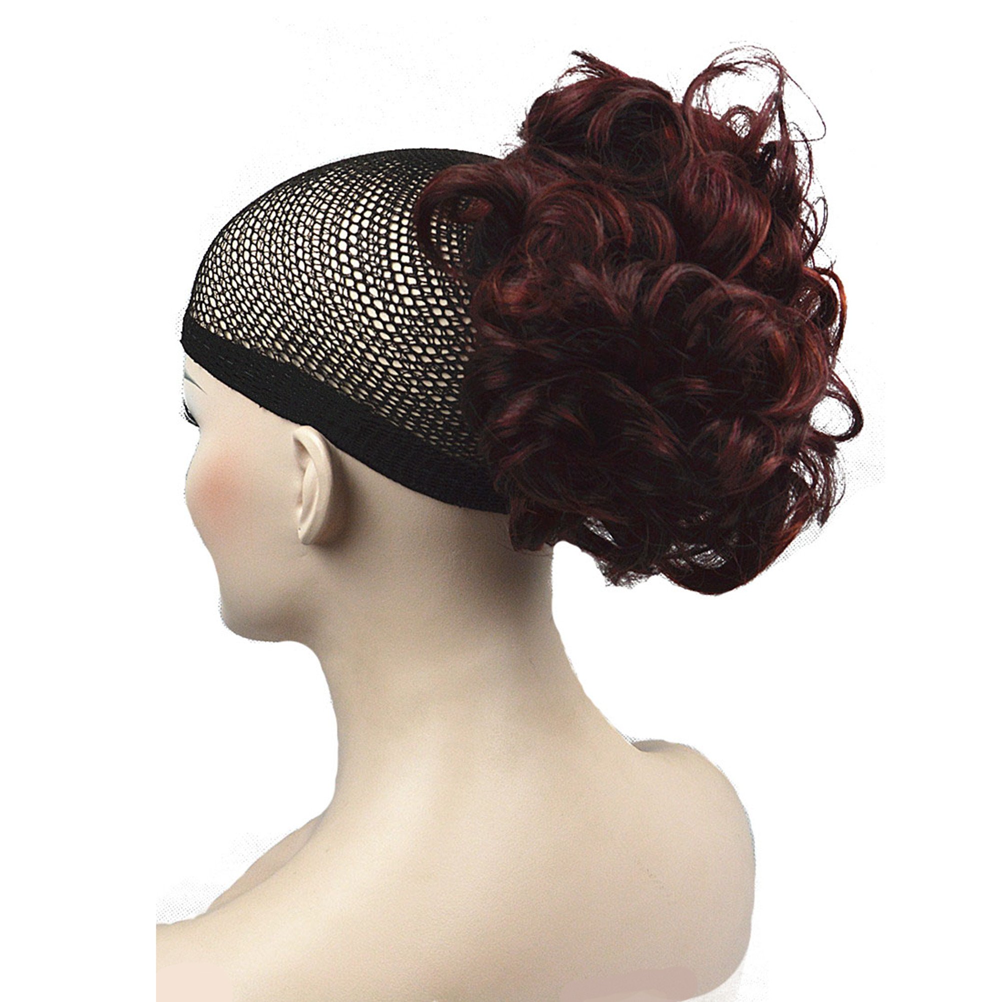 Lydell 6" Short Ponytail Hair Piece Wavy Claw Clip In/on Hairpiece Hair Extension (99B35R)