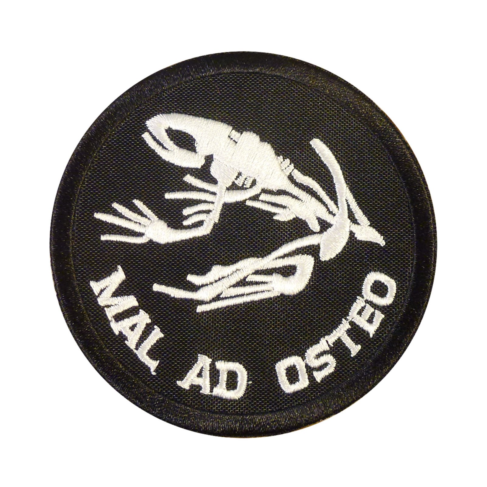 Frogman Mal Ad Osteo US Navy Seals Bad to The Bone Devgru Hook Patch