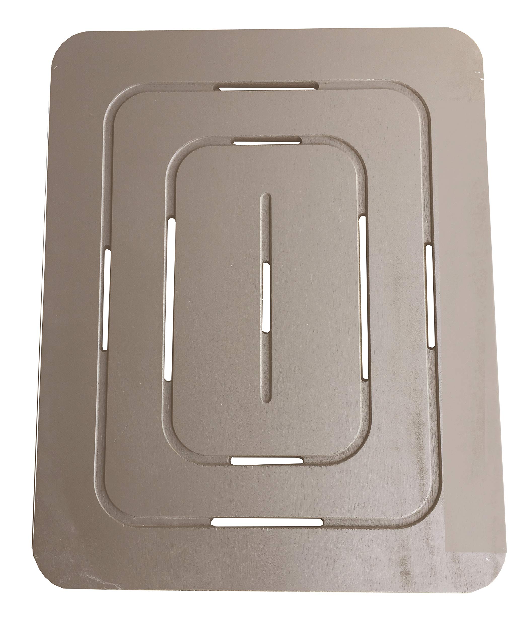 CASTELMERLINO Shower Accessories, okumè marine plywood, Taupe, 54 x 68