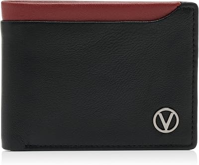 Rush, Portafoglio Uomo, Nero/Rosso, VPP7M815