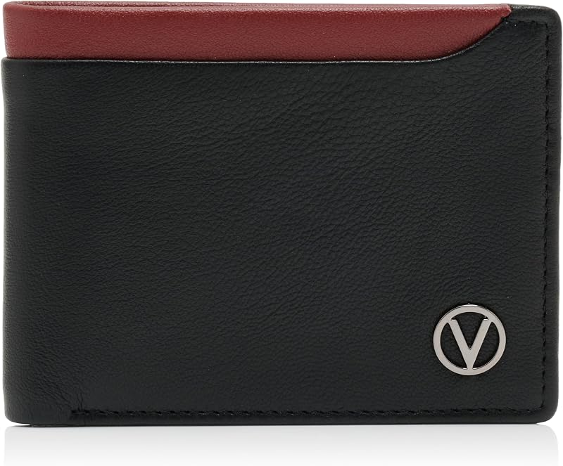 Rush, Portafoglio Uomo, Nero/Rosso, VPP7M815