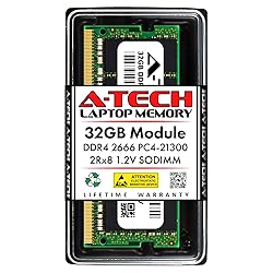 A-Tech 32GB DDR4 2666MHz PC4-21300 (PC4-2666V) CL19