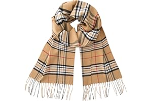 CALVIN & OLIVIA Ultra-Soft Winter Cashmere Feel Scarf Warm Long Unisex Winter Scarves Perfect Holiday Gift for Women Men