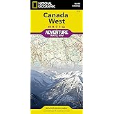 Canada West Map (National Geographic Adventure Map, 3113)