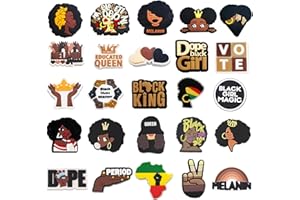 BULKITEM 25 Pcs Gamer, Summer, Nurse, Pink, Hunting, Black,USA american flag crocs,Shoe Charms, Cute Shoe Accessories Gifts Charms for Teens Kids Adults