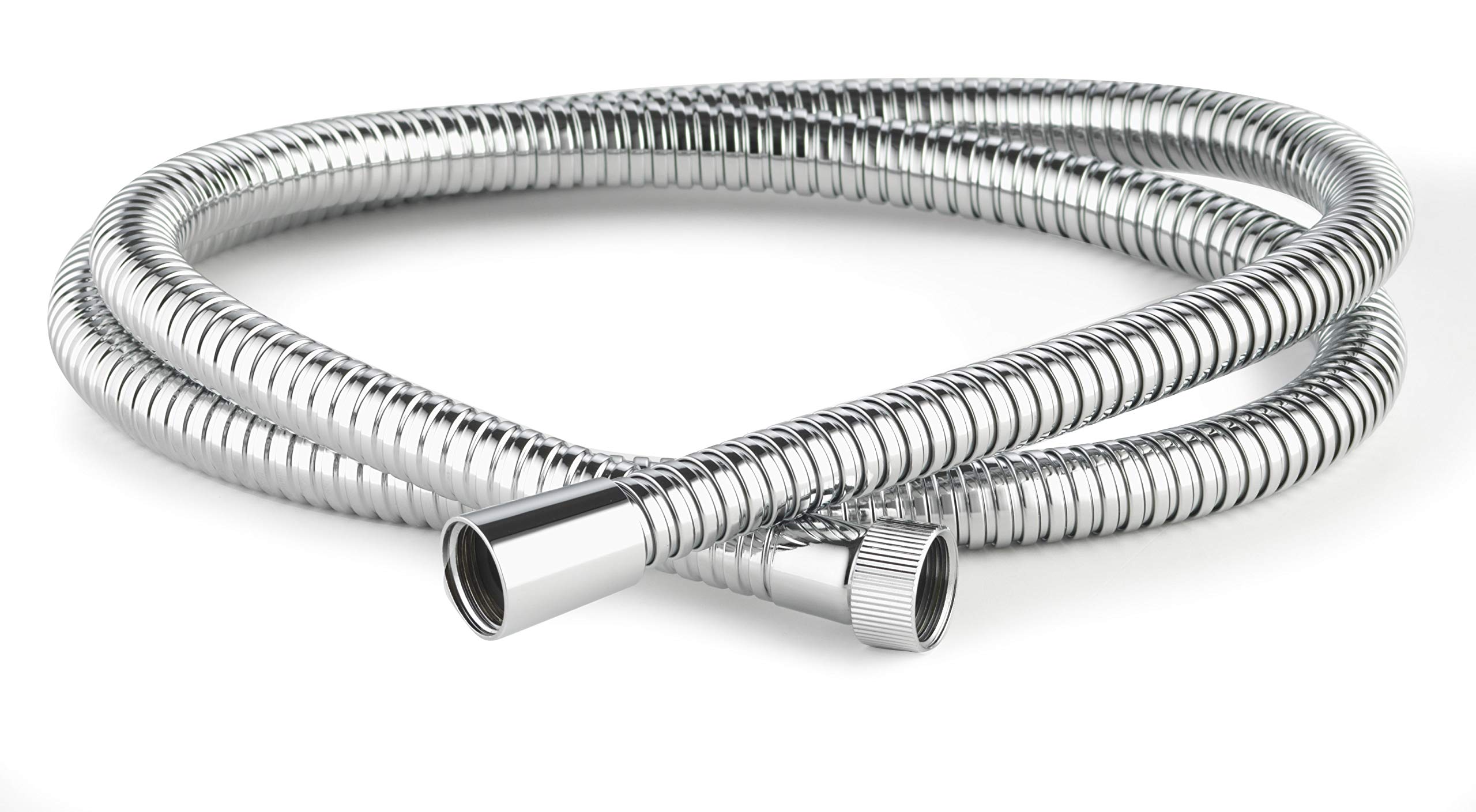 Aqualisa 164516 Shower Hose, 1.5m, Chrome-plated stainless steel, 1.69 in*12.63 in*8.3 in, Silver