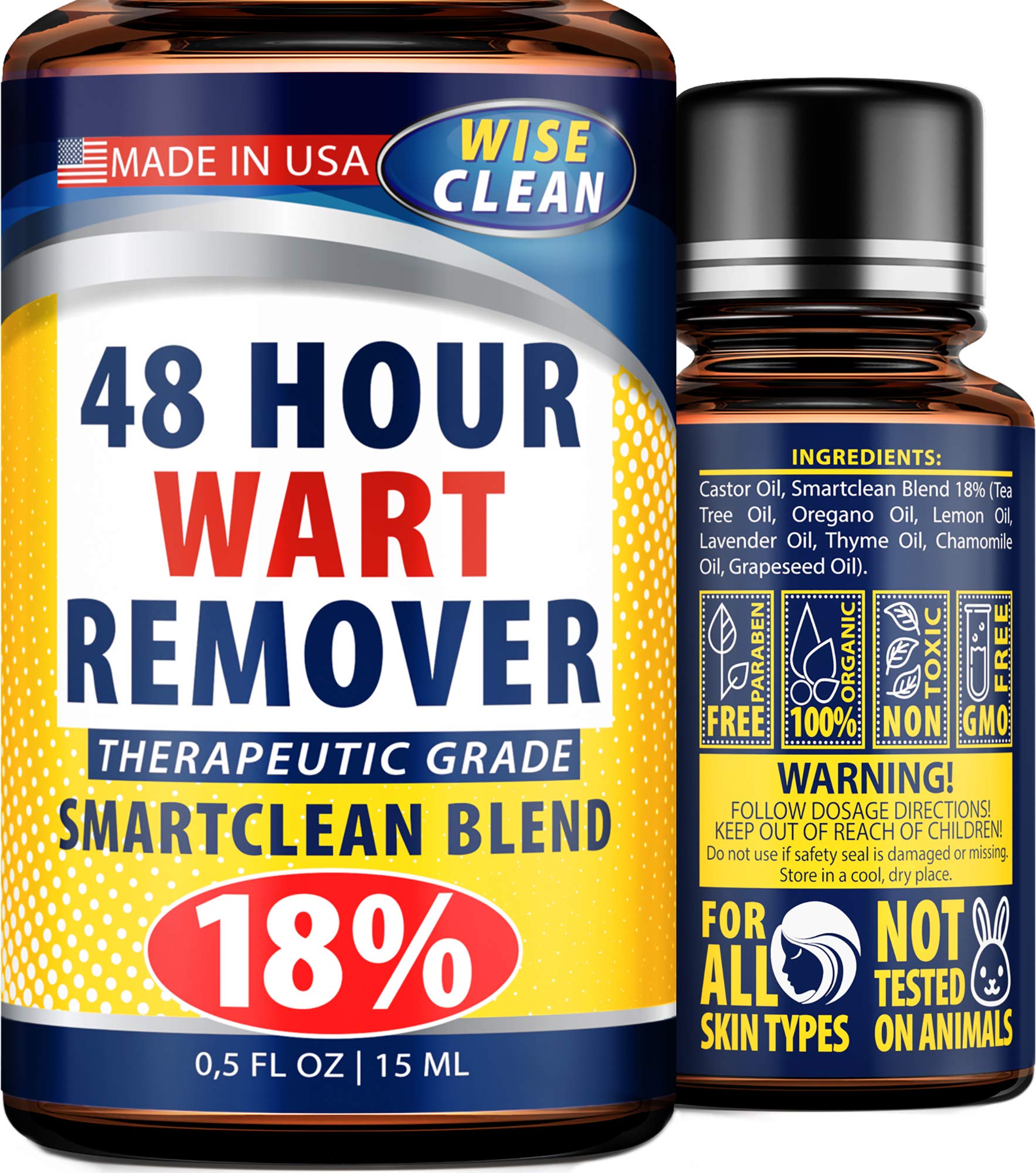 Gentle Wart Removal USA Made 48h Action Wart Treatment Genital