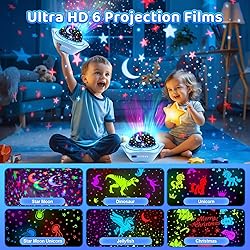 One Fire Night Light for Kids Gifts, 6 Films+78