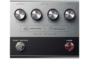 Jackson Audio 1484 Silvertone Twin Twelve Studio-Grade Preamp, Booster, EQ and Overdrive