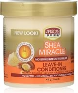 African Pride Shea Butter Leave In Conditioner 425g Mixed Textures Curly Kinky view 1