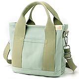 Small Cute Canvas Tote Crossbody Shoulder Bag