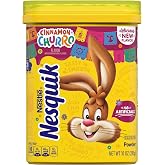 Nesquik Cinnamon Churro Flavor Powder Drink Mix, 21 Total Servings, 10 Oz 10 oz