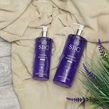 SBC Skincare Lavender Moisturising Gel 300ml Face Body Hydrating Stressed Skin view 4