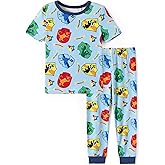 Harry Potter Pajamas with Bamboo Viscose Gryffindor Hogwarts Boys/Girls Snug Fit Shirt and Pant from Toddler to Big Kid