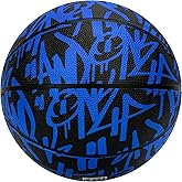 AND1 Fantom Graffiti Rubber Basketball - Streetball for Indoor and Outdoor Use, Deep Channel Construction and Durability