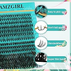 Lash Extension Kit 144Pcs,DIY Individual Lashes
