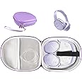 CaseSack Case for Bose QuietComfort Bluetooth Headphones with Microphone, QuietComfort 45, 35, 35 II, Replacement case only (Purple)