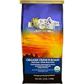 Mt. Whitney Organic French Roast, Dark Roast, Low Acid Coffee (Whole Bean, 12 Oz)