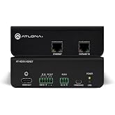 Atlona Technologies AT-HDRX-RSNET RS-232 HDBaseT RX Box for HDMI Cable with Ethernet