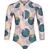Tame the Sun Girls Swimsuit - One Piece Girl Bathing Suit - UPF+ Rash Guard Swimsuits for Girls with UV Protection
