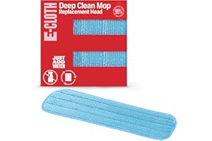 E-Cloth Microfiber Mop Head Replacement - Reusable Microfiber Mop Pads, Washable Floor Cleaning Pads, Multi-Surface Wet Moppi