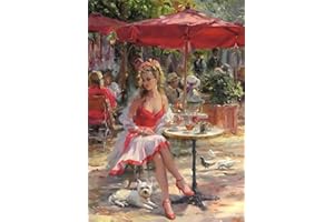 MESARTDECOUPAGE Sticky Rice Paper for Decoupage, Self Adhesive Mulberry & Washi Paper, Decoupage Paper for Furniture, Big Size Decoupage, Craft Supplies, Woman Patterns & Designs PRT3 (2376)