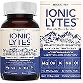 Ionic Lytes™ Electrolyte Mineral Complex with Ionic Sea Salt, Fulvic & Humic Acid - Supports Hydration, Electrolyte & Mineral Balance & Muscle Function (60 Capsules) - Soy-Free, Gluten-Free, cGMP