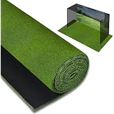 Golf Simulator Turf Mat, 0.6in Golf Practice Mat Artificial Grass Turf Lawn | For Home Sport Gym Backyard Garage Setup, Golf Putting Hitting Mats Indoor Outdoor Training, Non-slip Fake Rug Grass Lawn Mat