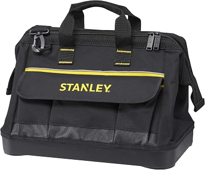 Stanley 600 Denier Open Mouth Tote Tool Bag Multi-Pocket 16 inch