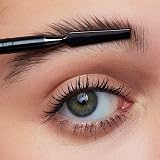 e.l.f. Brow Lift Applicator Dual-Ended Eyebrow Brush Wax Gel Spoolie Black view 6
