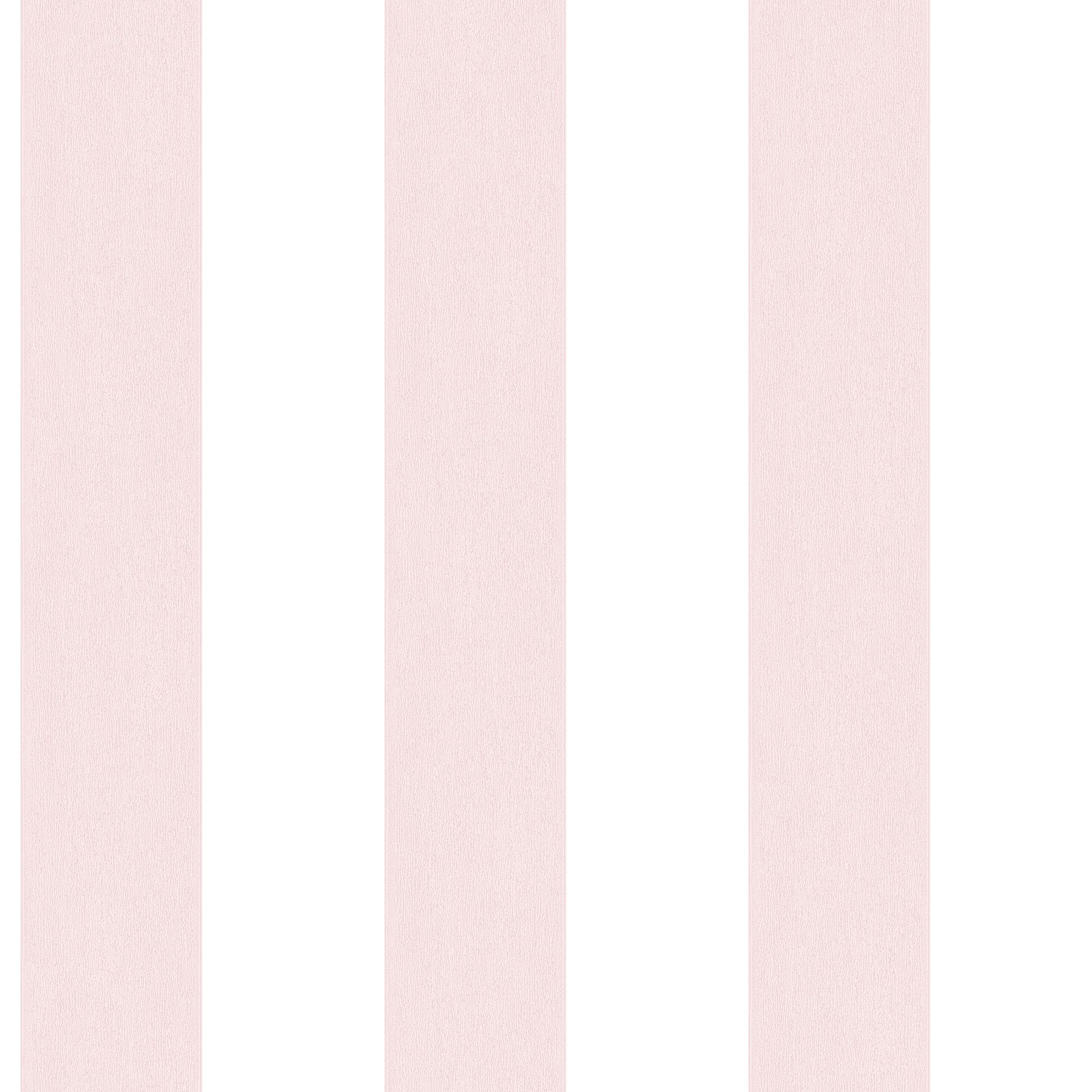 Galerie G67585 Smart Stripes 2, Wide Stripes Design Wallpaper, Pink/White, 10m x 53cm