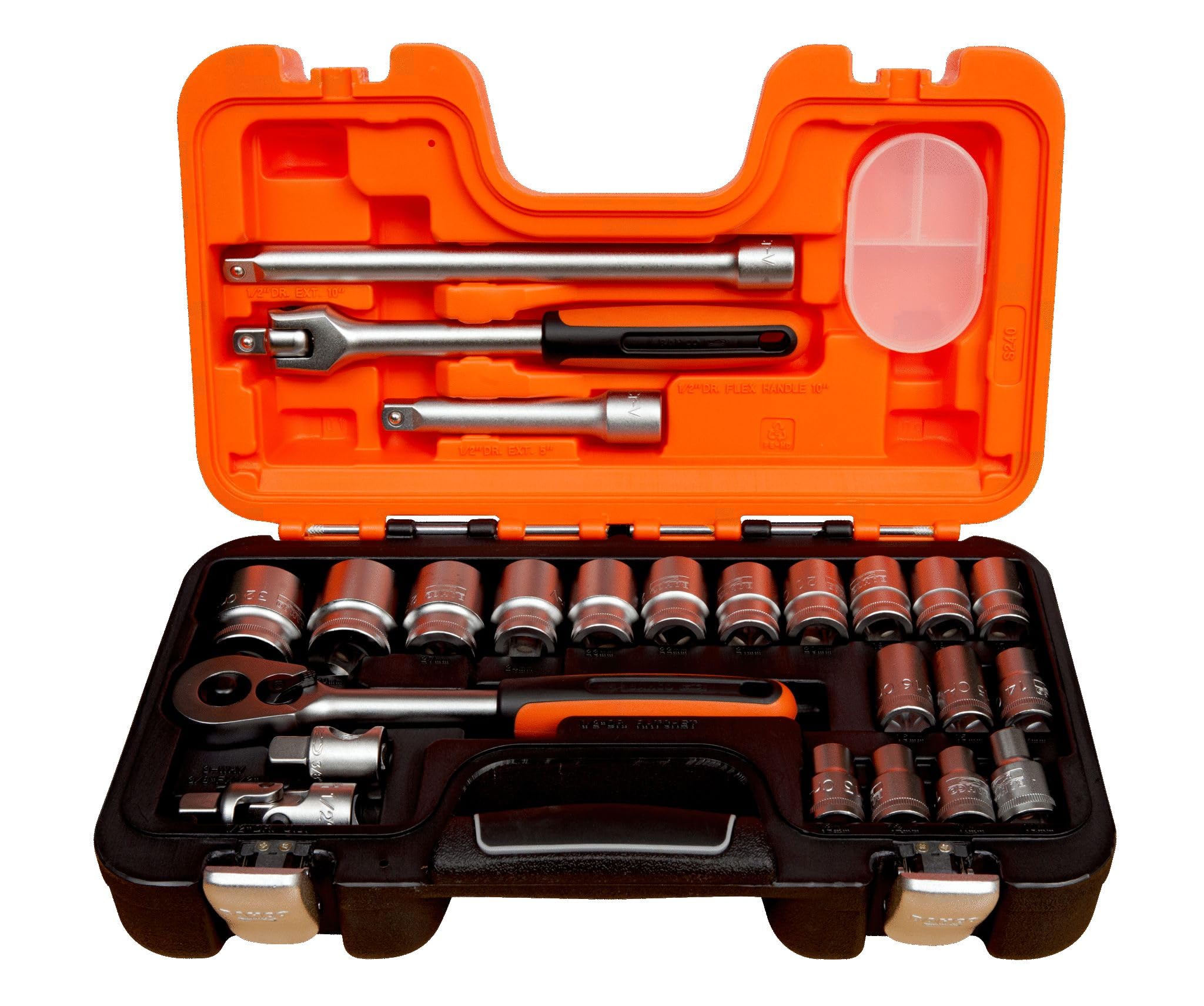 S240 Socket Set of 24 Metric 1/2in Drive