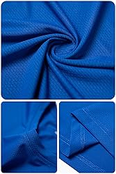 Men’s Royal Blue Short Sleeve Quick Dry Moisture