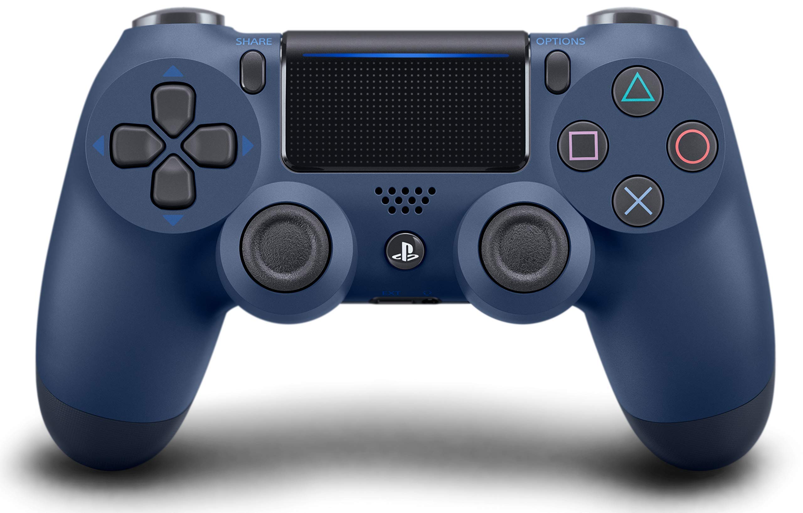 Photo 1 of DualShock 4 Wireless Controller for PlayStation 4 - Midnight Blue (Renewed)