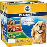 Pedigree DentaStix Dog Treats Assorted Flavors 62 Treats