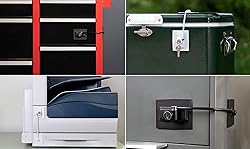 Guardianite Premium Refrigerator Lock with Built-in