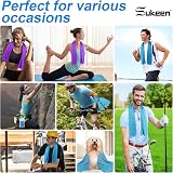 Sukeen Cooling Towel 4 Pack 40x12 Cooling Towels for Sports Golf Gym view 6