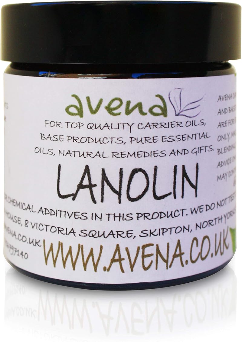 Wellmadefairtrade Pure Lanolin Cream 60ml Deep Moisturiser for Cracked Dry Skin