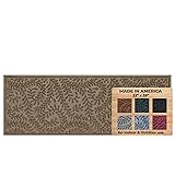 WaterHog Indoor/Outdoor Door Mat, 2' x 5', Made in