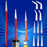 Caulking Gun Extension Nozzles, 15 Pcs, Extra Long | Can be extended as needed