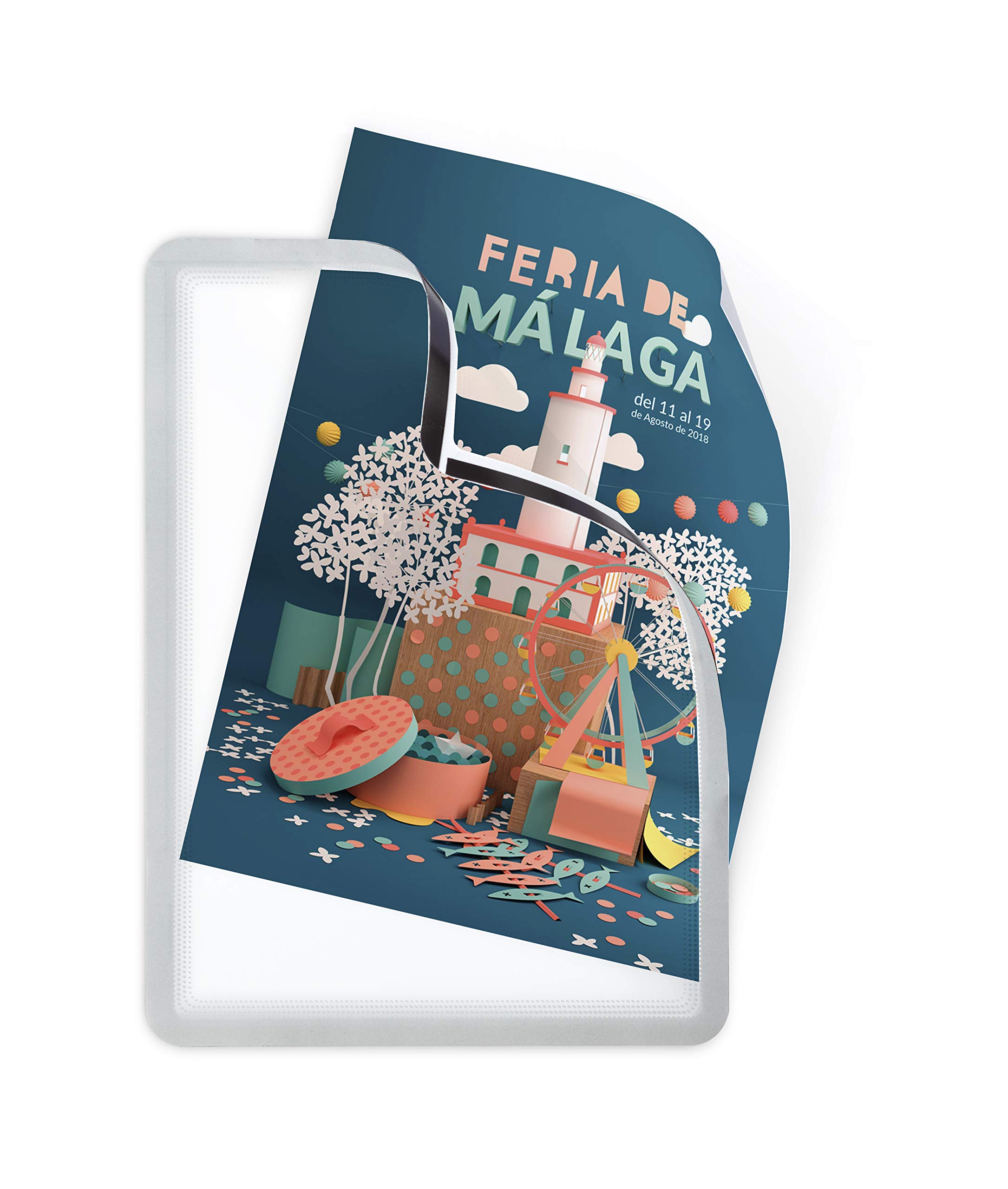 TARIFOLD A4 Magnetic Display Frame - Silver (Pack of 2)