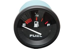 Sierra International 57902P Amega Domed Series 240-33 Ohm Marine Fuel Gauge