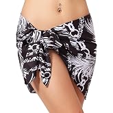 Rossopesca Women Beach Sarong Cover Up Bathing Suit Swimsuit Colorful Bikini Pareo Wraps for Women