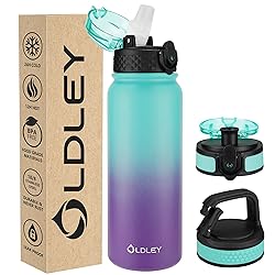 Oldley Insulated Water Bottle 20oz Water Bottles