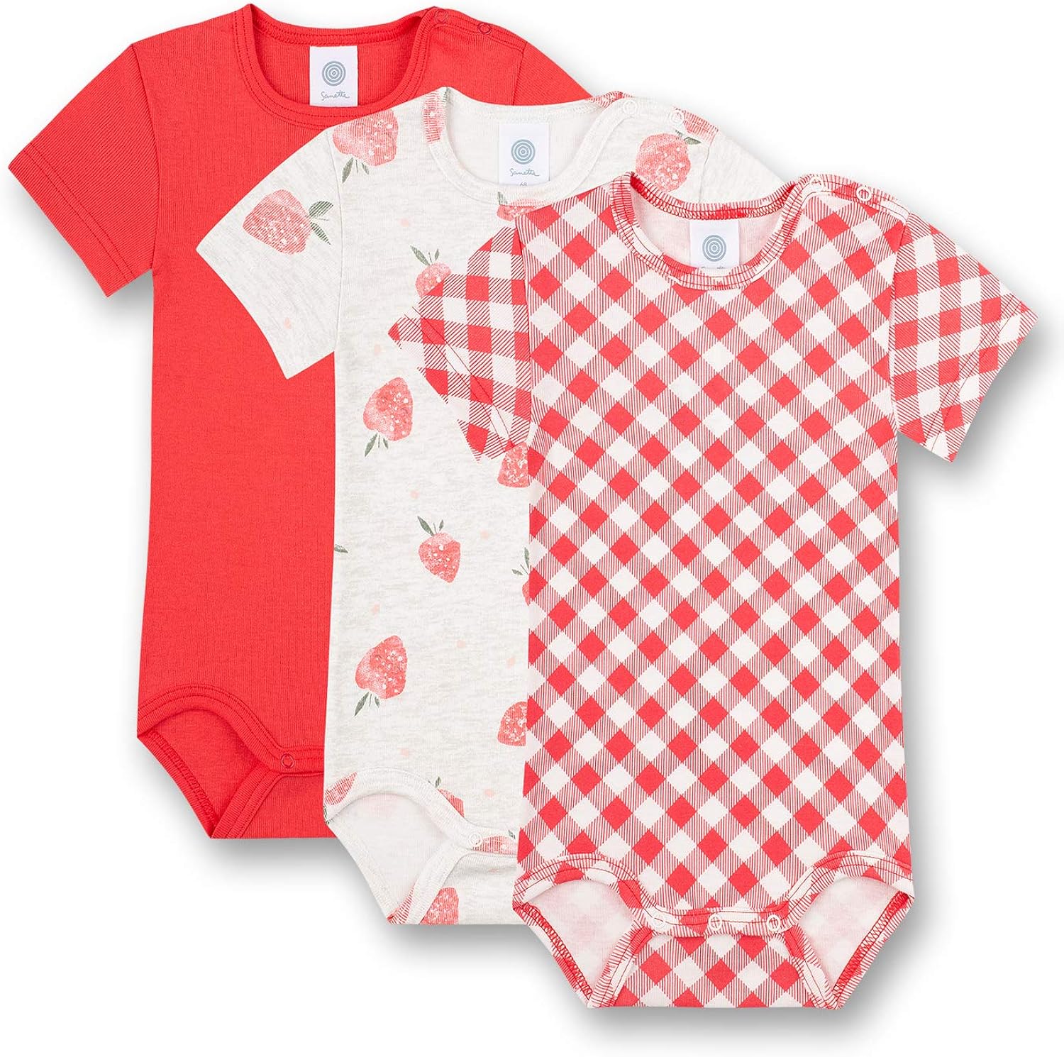 Sanetta Baby Bodies Mädchen - Hochwertige Unterwäsche Made In Europe