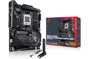 ASUS ROG Strix B850-F GAMING WIFI7 NEO, AMD ATX motherboard, 16+2+2 power stages, DDR5 slots, four M.2 slots, PCIe? 5.0, thre